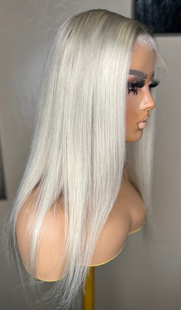 Pearl blonde wig
