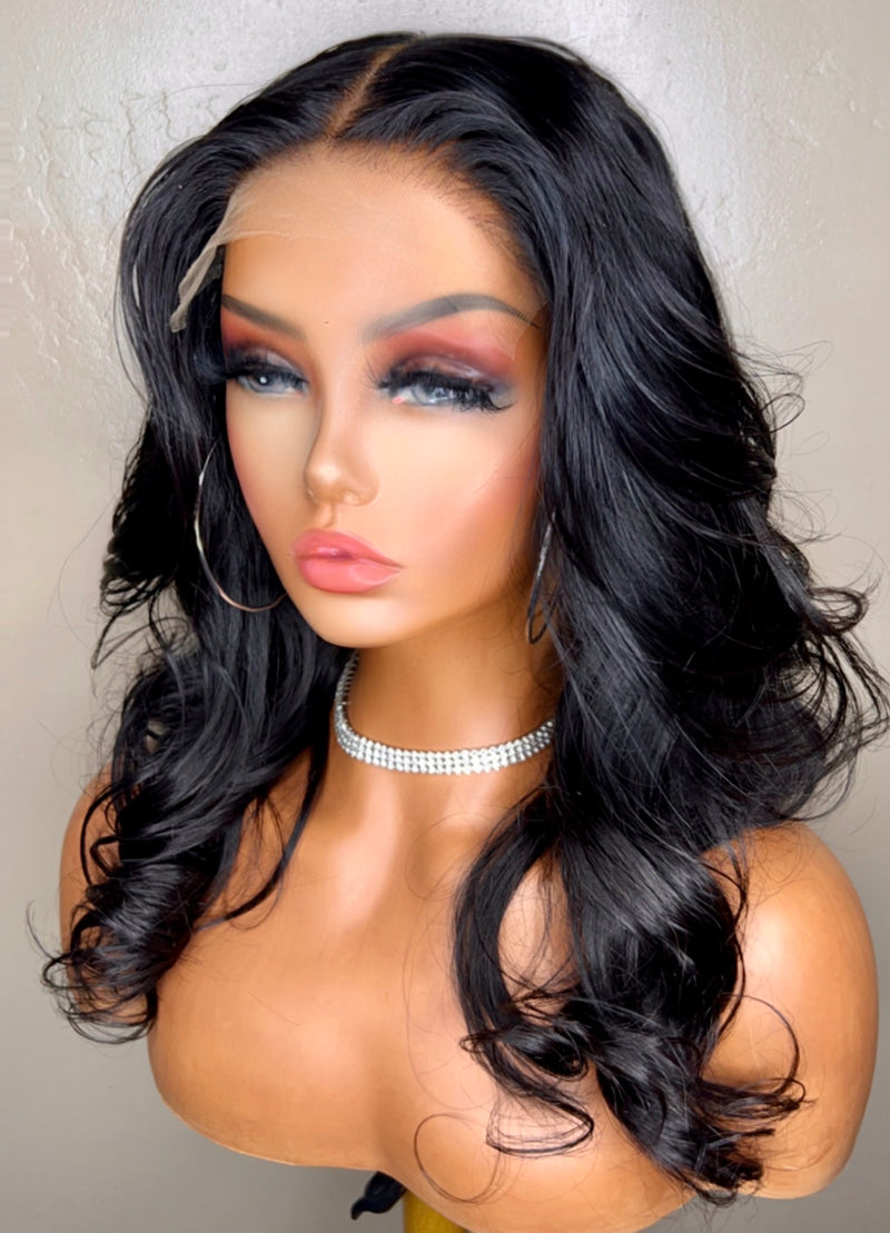 HD lace wig in style Kim