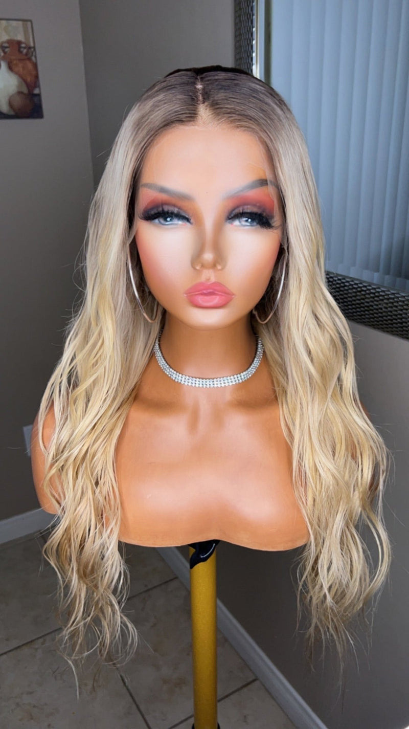 Blonde HD Lacefront wig in style Tara